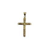 10K Pendentif Homme en or jaune Croix ASK-1083