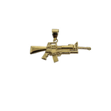 10K Pendentif Homme en or jaune Pistoler ASK-1115