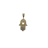 10K Pendentif Homme en or jaune Hamsa ASK-1113