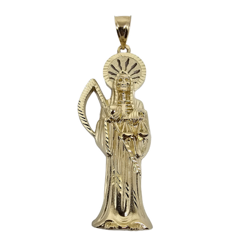 10K Pendentif Homme en or jaune Faucheur CAL-27