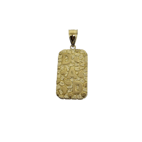 10K Pendentif Homme en or jaune Dad ASK-1142