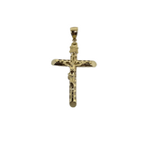 10K Pendentif Homme en or jaune Croix ASK-1076