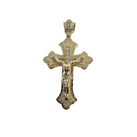 10K OR Pendentif Croix CAL-081