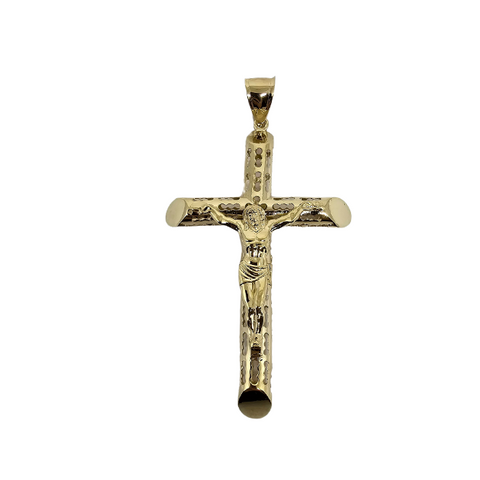 10K OR Pendentif Croix CAL-089