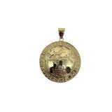 10K Pendentif Homme en or jaune Planete ASK-1122