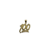 10K Pendentif Homme en or jaune Emoji 100  ASK-1128