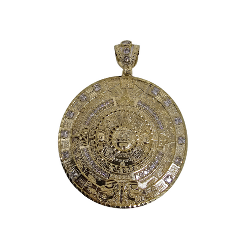 10K Pendentif Homme en or jaune Maya  CAL-24