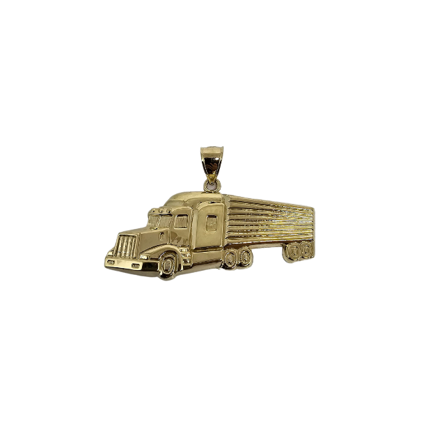 10K Pendentif Homme en or jaune Camion ASK-1114