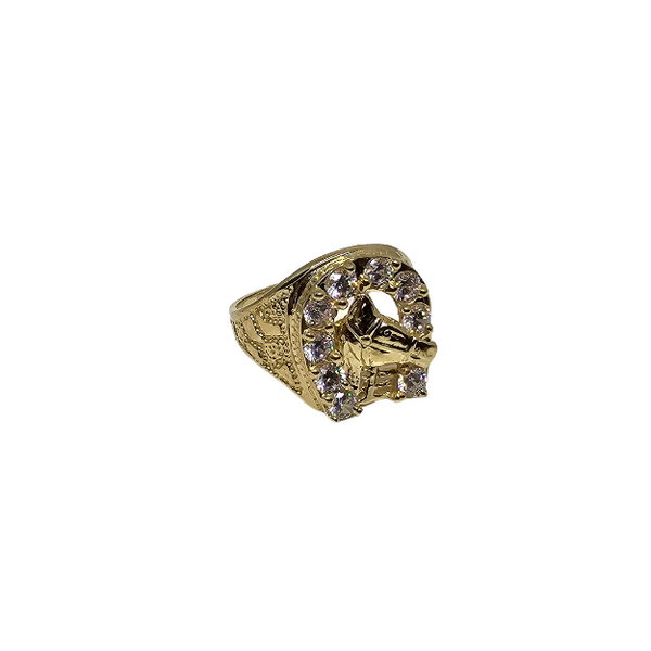 Bague cheval or hotsell