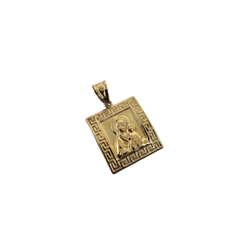 10K Pendentif Homme en or jaune Jesus CAL-35
