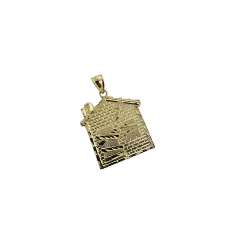 10K Pendentif Homme en or jaune Maison piege ASK-1106