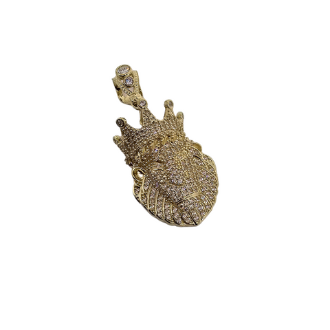 10K Pendentif Homme en or jaune Roi Lion CAL-50