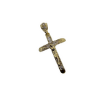 10K OR Pendentif Croix CAL-073