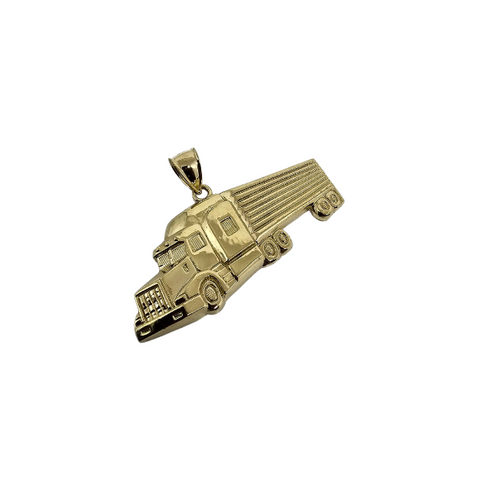 10K Pendentif Homme en or jaune Camion ASK-1114