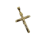 10K Pendentif Homme en or jaune Croix ASK-1076