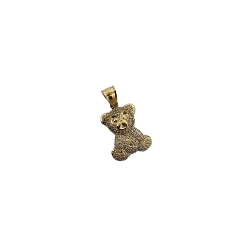 10K Pendentif  en or jaune Ourson CAL-62