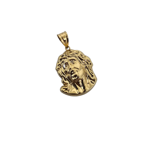 10K Pendentif Homme en or jaune Jesus CAL-34