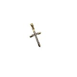 10K OR Pendentif Croix CAL-092