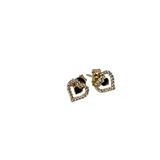 Coeur  en or 10K Boucle d'oreille MBS-1017