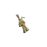 10K Pendentif Homme en or jaune Faucheur  ASK-1118