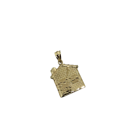 10K Pendentif Homme en or jaune Maison Piege  ASK-1092