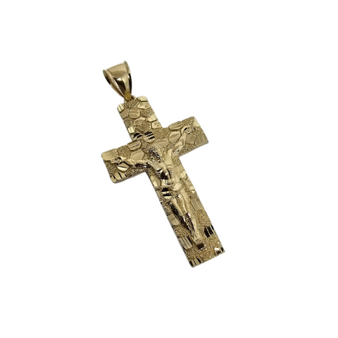 10K OR Pendentif Croix CAL-085
