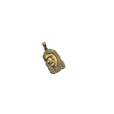 10K Or Jaune Jesus Pendentif ASK-1053