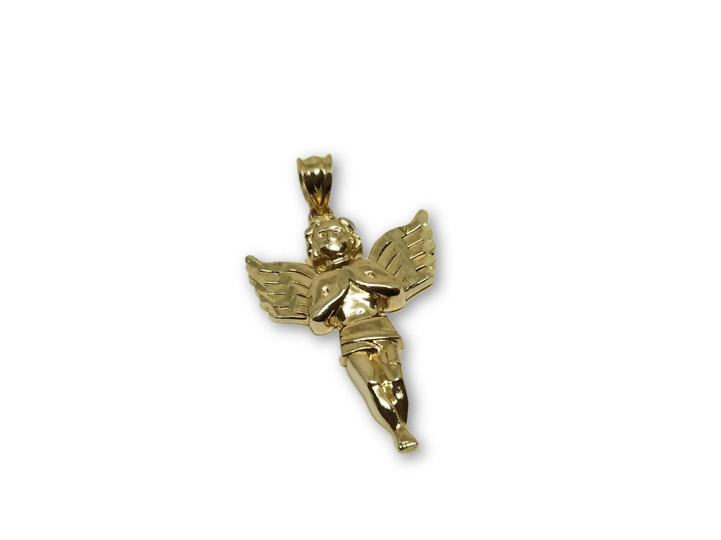 Ange en or  coupe Diamond cut 10k GAP-513 - OR QUEBEC