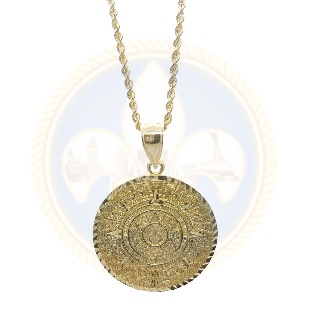 Torsade chain 2.5MM Avec Médaillon NSA-005 - OR QUEBEC