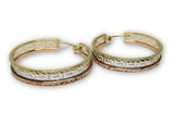 Versace 3 tons en or 10k grand coupe diamond cut ge-347 - OR QUEBEC