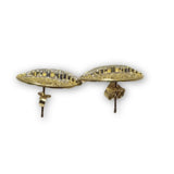 Boucle d'oreille Dernier Repas de Jesus en or 10K GE-361 - OR QUEBEC