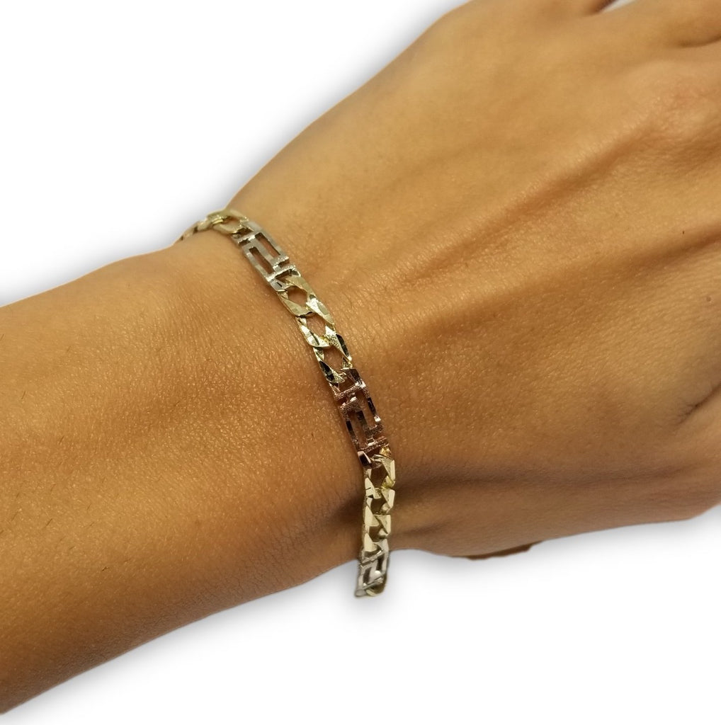 Bracelet goumette Versace en or 10K WBG-310