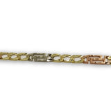 Bracelet goumette Versace en or 10K WBG-310