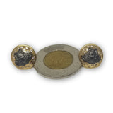 Boucle d'oreille Versace Blacky en or 10K GE-363