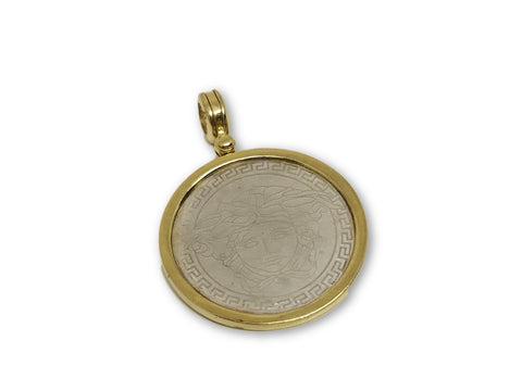 Medaillon versace en or 2 tons 10k Spécial - OR QUEBEC