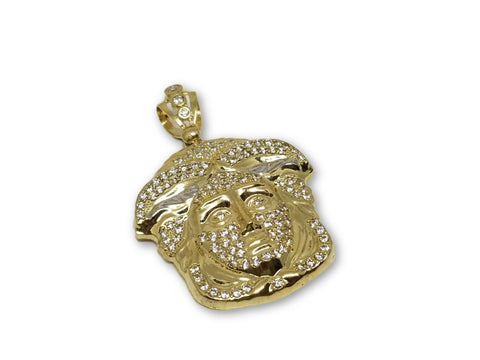 Tète de versace en or 10k taille jumbo GVP-623 - OR QUEBEC