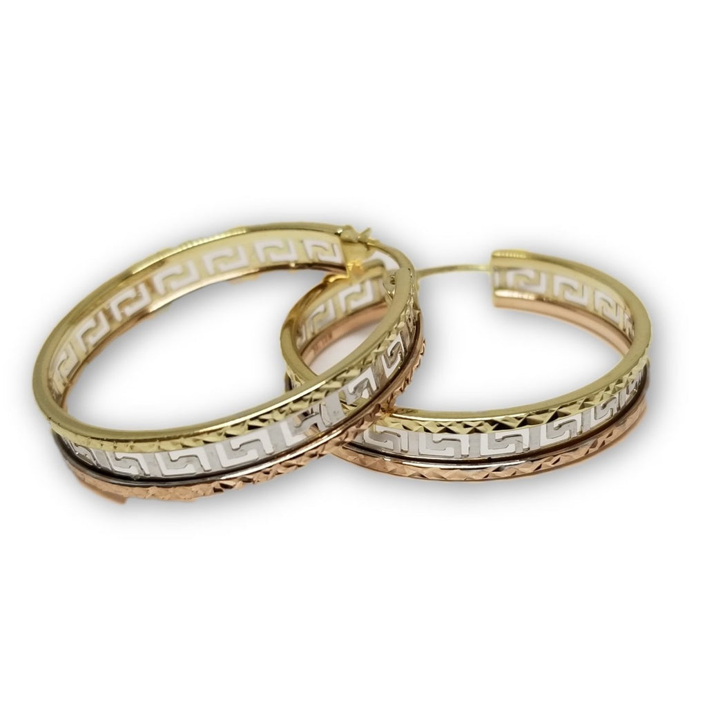 Versace 3 tons en or 10k grand coupe diamond cut ge-347 - OR QUEBEC