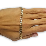 Bracelet goumette Versace en or 10K WBG-310