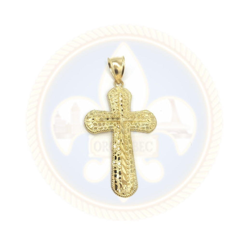 Pendentif Croix en or 10k GCP_011 - OR QUEBEC