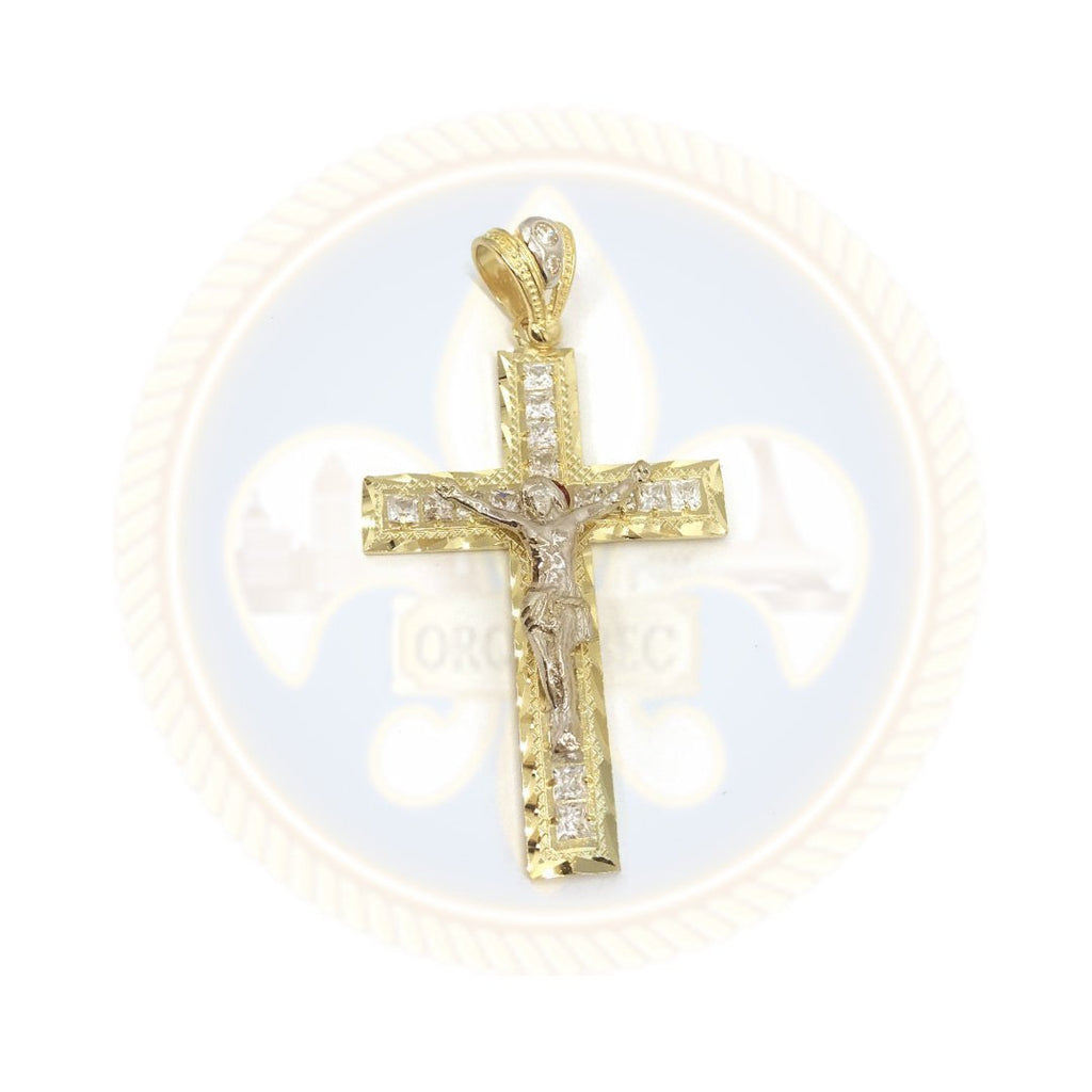 Pendentif en Or Jaune 10K Croix  GCP_016 - OR QUEBEC