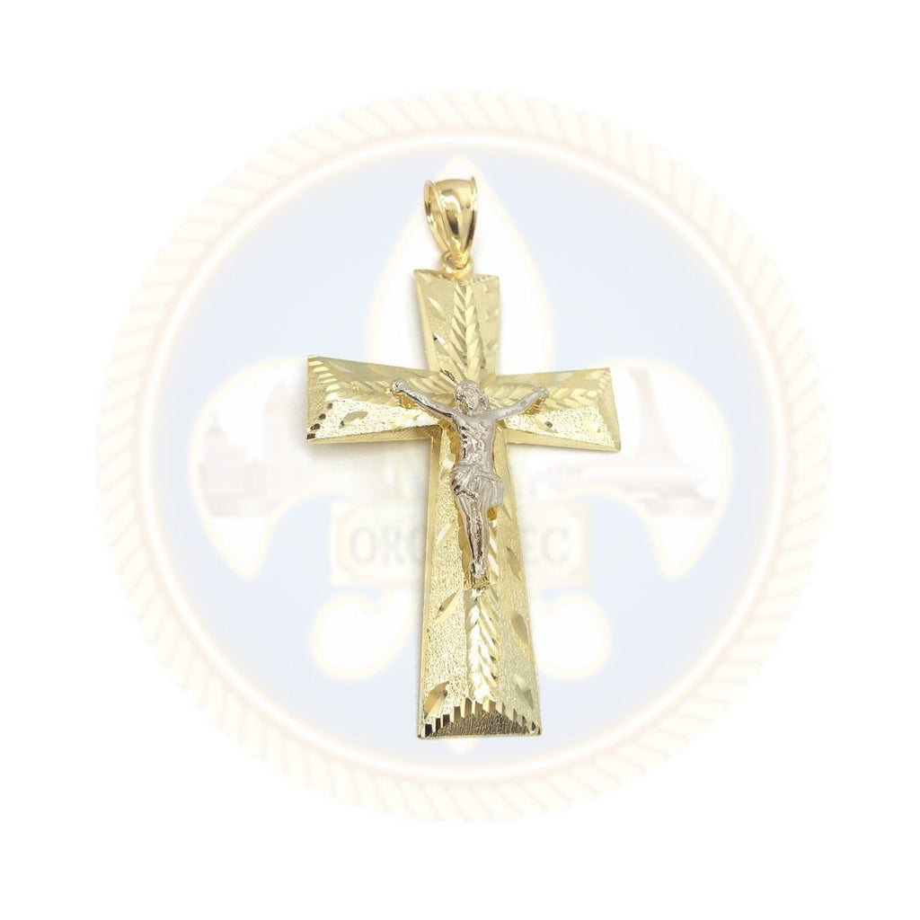 Pendentif en Or Jaune 10K Croix  GCP_026 - OR QUEBEC
