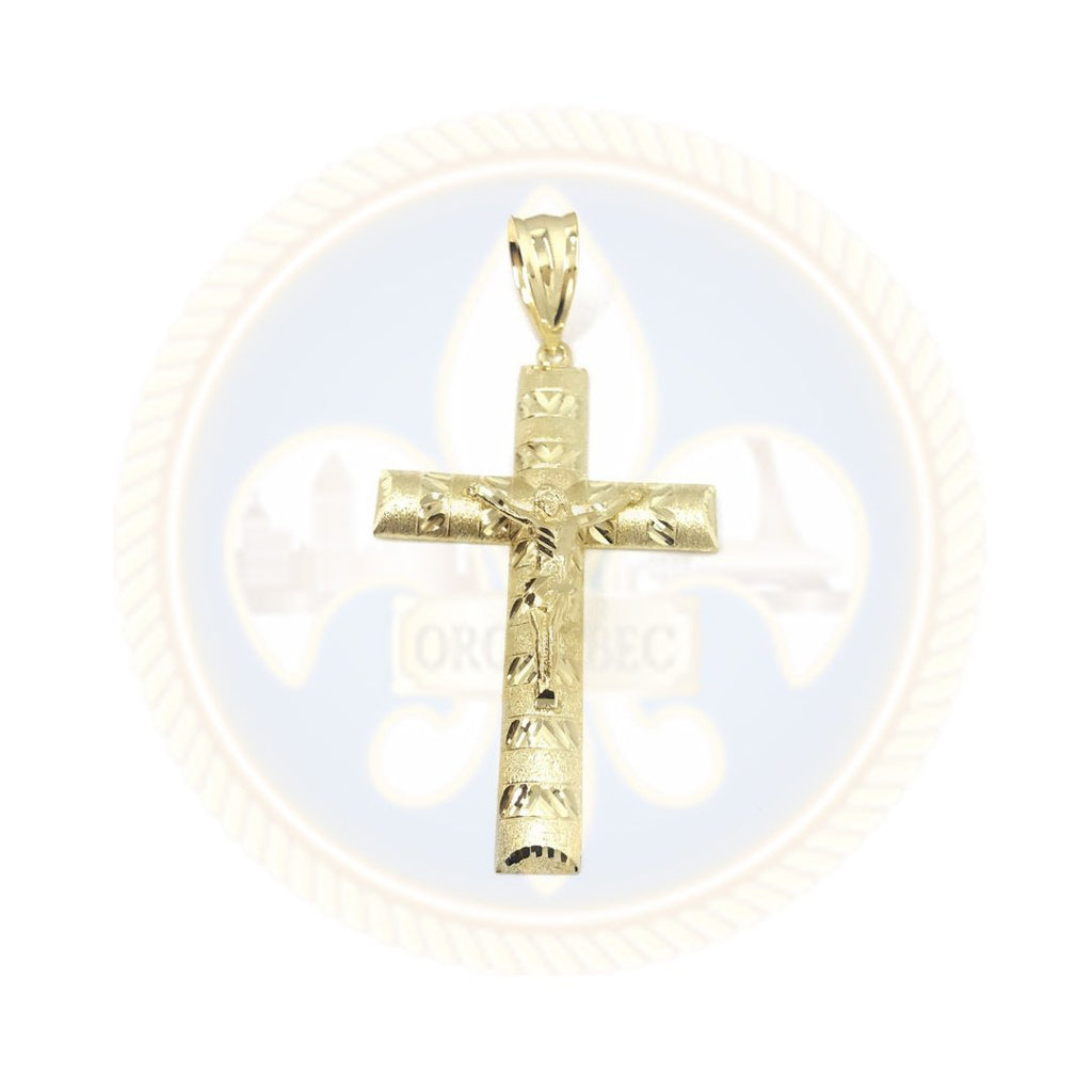 Pendentif Croix en or 10k GCP_028 - OR QUEBEC