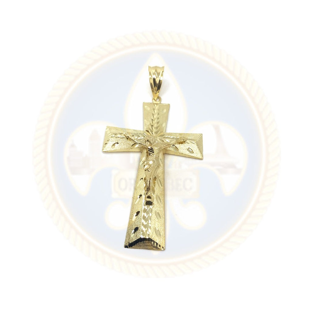 Pendentif Croix en or 10k GCP_041 - OR QUEBEC