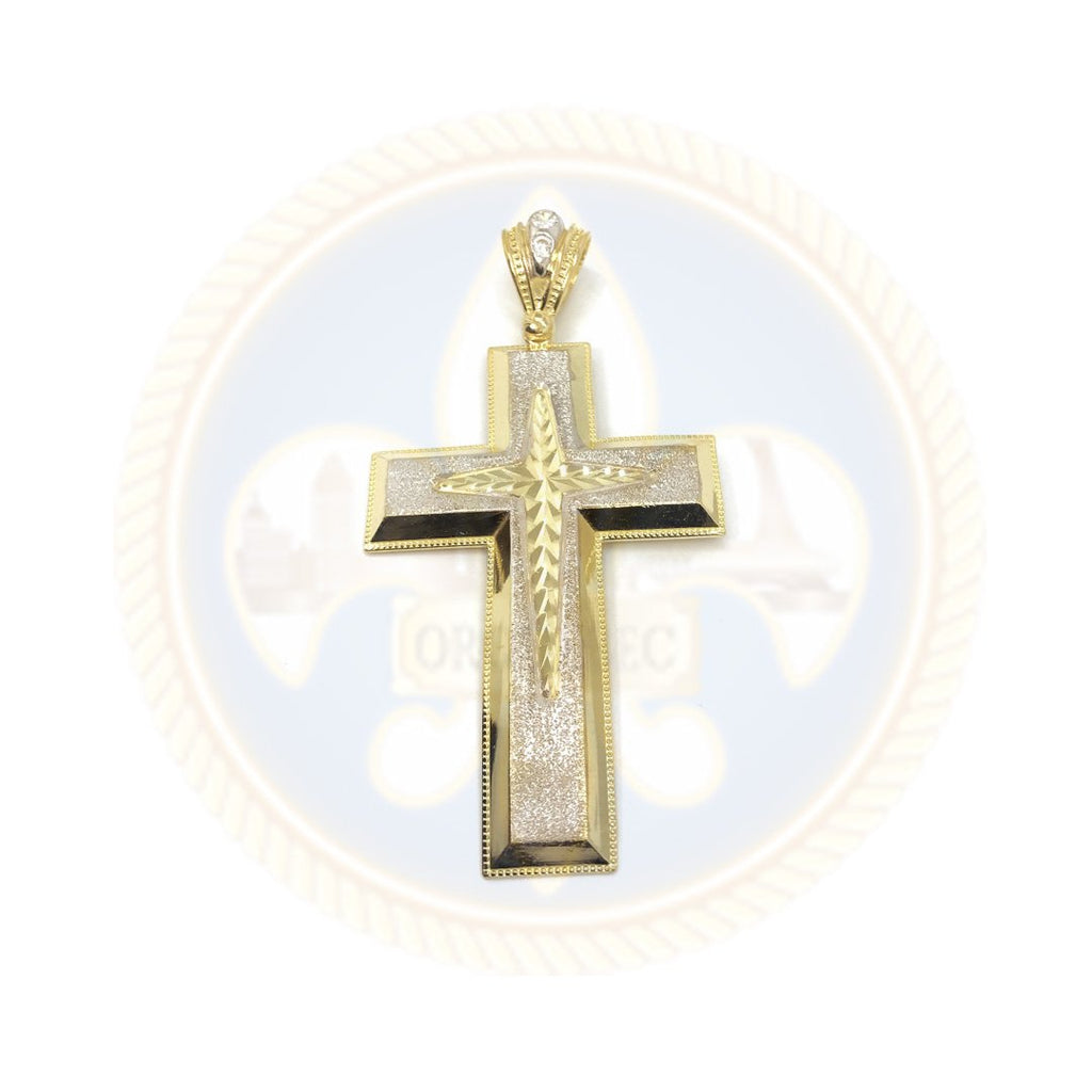 Pendentif Croix en or 10k GCP_042 - OR QUEBEC