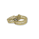 Boucle d'oreille Femme Or Jaune 10k Versace GE-092 - OR QUEBEC