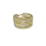 Boucle d'oreille Femme Or Jaune 10k Versace GE-092 - OR QUEBEC