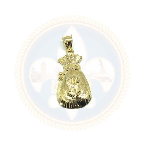 Pendentif Money Bag Homme en or 10 Karats S GMP-005
