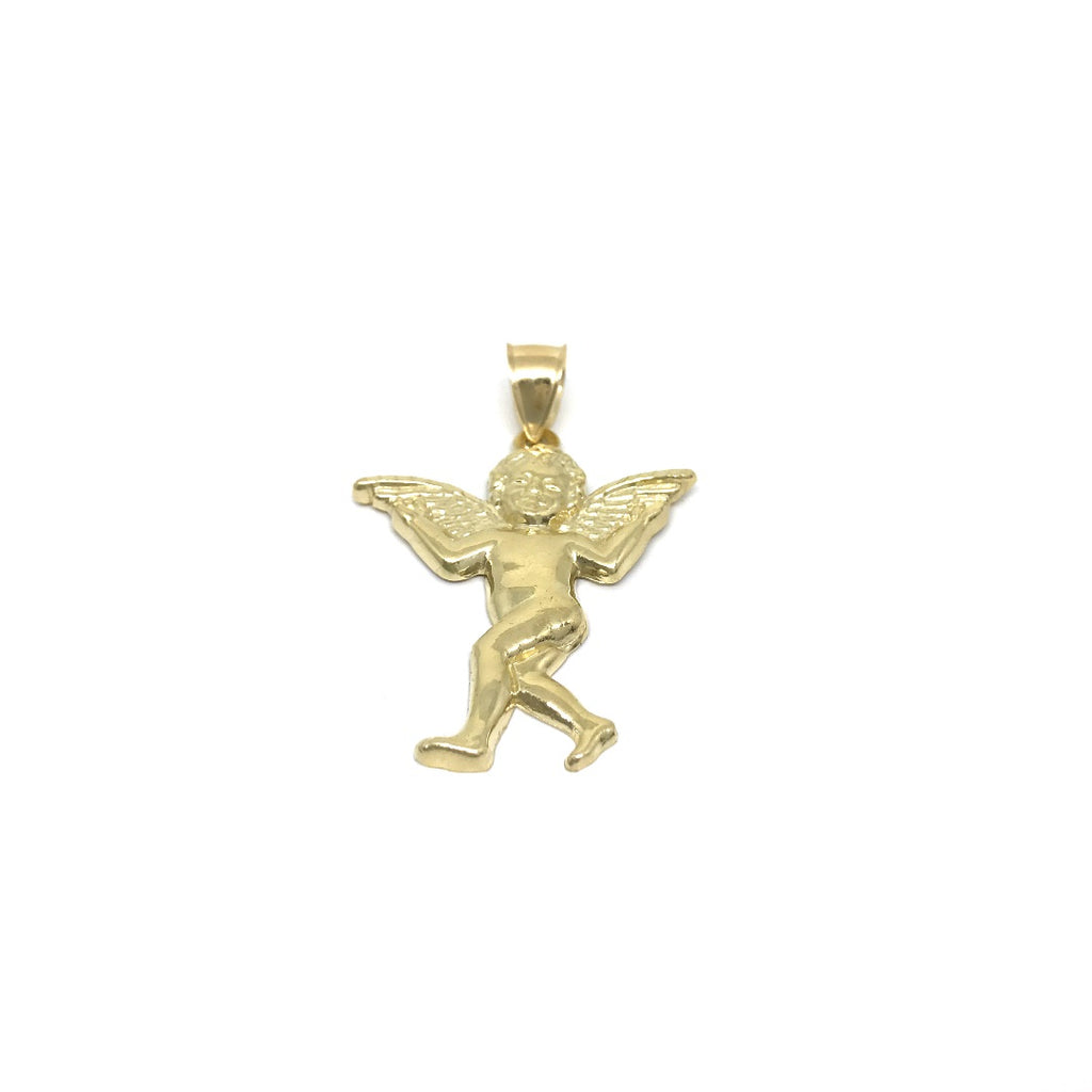 Pendentif en or jaune 10K Ange bébé GPA-054 - OR QUEBEC
