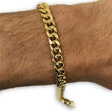 Miami Cuban Link en or 10K 7mm Italien MBG-058 - OR QUEBEC
