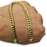 Miami Cuban Link en or 10K 6mm Italien MBG-060 - OR QUEBEC